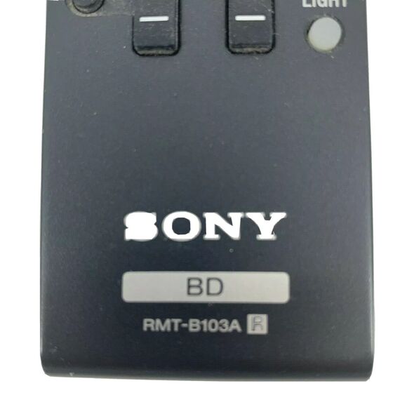 SONY RMT-B103A BLU-RAY DISC REMOTE CONTROL BDPS5000ES, BDPS550, BDPBX1, HTBD2350 - Picture 2 of 2